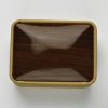 Dárková krabička Čištín na prsteny dřevo-kůže DM-3 10050