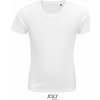 Dětské tričko Sol's dětské tričko Pioneer z organické bavlny s přírodním enzymem 175 g/m White