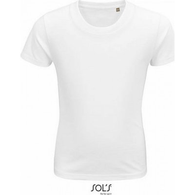 Sol's dětské tričko Pioneer z organické bavlny s přírodním enzymem 175 g/m White – Hledejceny.cz