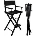 Beautylushh 9957 Hliníková skládací kosmetická židle černá – Sleviste.cz