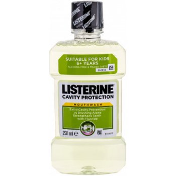 Listerine Mouthwash Cavity Protection 250 ml ústní voda