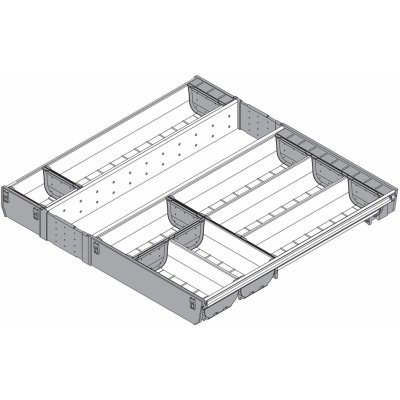 Příborník BLUM ORGA-LINE sada misek 500 mm ZSI.60VEI6 (600 mm) – Sleviste.cz