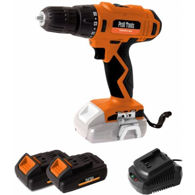 Profi Tools J0Z-KT07-18 SET (2 x aku baterie 2Ah 20V + rychlonabíječka) – Hledejceny.cz