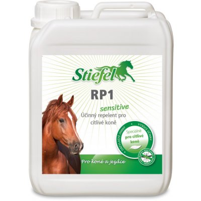 Stiefel Repelent RP1 sensitive pro koně citlivé a jezdce bez alkoholu kanystr 2.5 l