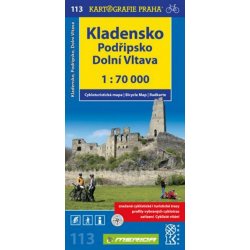 Kladensko Podřipsko Dolní Vltava 1: 70 0000