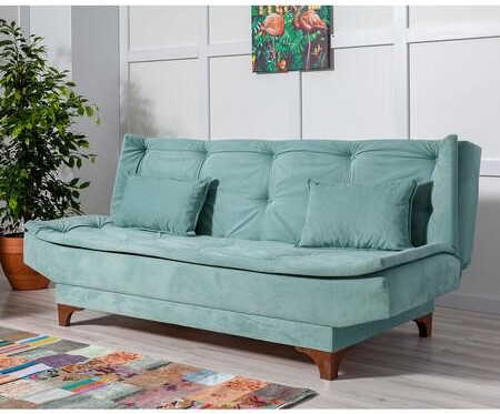 Atelier del Sofa 3-Seat Sofa-Bed KelebekSea Green