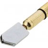 Pracovní nůž Řezák skla olejový QIM 410 celokovový - nůž na sklo - karbidové kolečko