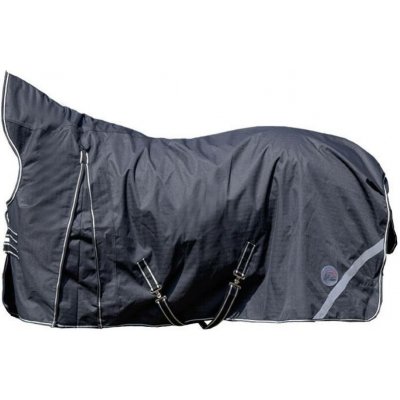 HKM Lehká výběhová deka Innsbruck 1200D High Neck s fleecem black – Zboží Dáma