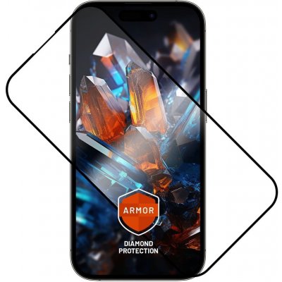 FIXED Armor s AR vrstvou a Anti-dust aplikátorem pro Apple iPhone 15/iPhone 16 černé FIXGA2-1400-BK – Zboží Živě