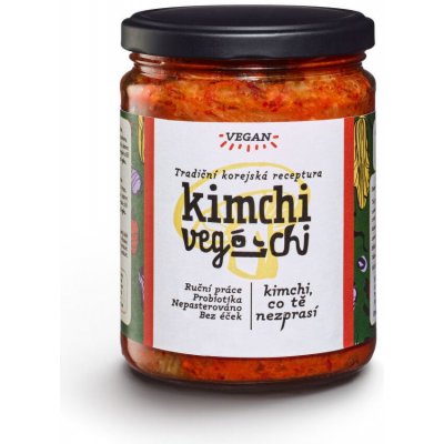 Fermentit Kimchi Veg chi veganské 490 g – Zboží Dáma