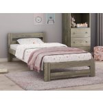 AMI Nábytek masiv VitBed Eureka lanýžový dub s roštem – Zboží Dáma