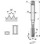 Bučovice Tools Závitník strojní M10x1,5 HSSE 2N přímá drážka s lamačem třísek PN - BU192-100 – Hledejceny.cz