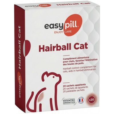 Easypill Hairball Cat 20 ks doplněk stravy pro kočky – Hledejceny.cz