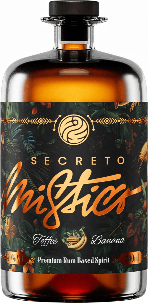 Secreto Mistico Toffee & Banana 40% 0,7 l (holá láhev)