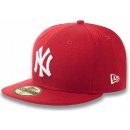 Kšiltovka New Era 59F League Basic MLB New York Yankees Scarlet/White Logo