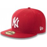 New Era 59F League Basic MLB New York Yankees Scarlet/White Logo – Zbozi.Blesk.cz