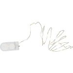 STAR TRADING LED světelný drátek Dew Drop Silver 110 cm, stříbrná barva, plast – Sleviste.cz