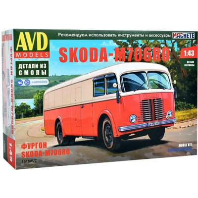 AVD Stavebnice Autobus Škoda 706 RO 1:43 – Zbozi.Blesk.cz