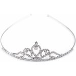 Štrasová čelenka / korunka do vlasů Varianta: 5 crystal, Balení: 1 ks – Zboží Dáma