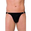 Pánské erotické prádlo SOFTLINE COLLECTION Pánská tanga 4432 black Barva: černá