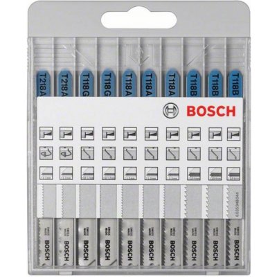 Bosch sada pilových listů na kov, 10 ks