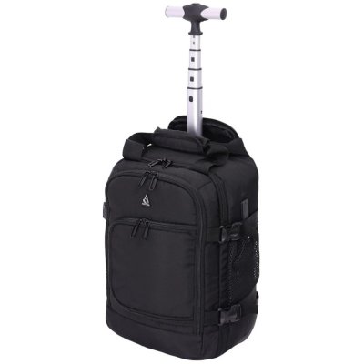 Aerolite T-BPMAX03 batoh na kolečkách černý 40x20x25 cm 20 l – Hledejceny.cz