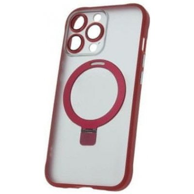 Forever Silikonové TPU Mag Ring pro iPhone 13 Pro červené