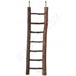 Natural Living dřevěný žebřík přírodní dřevo 7 příček/30 cm – Zboží Mobilmania
