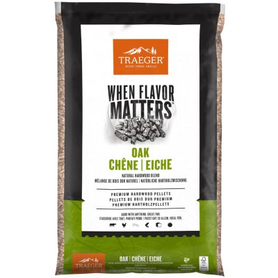 Traeger Pelety z tvrdého dřeva FSC Dub 9 kg – Hledejceny.cz