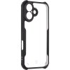 Pouzdro a kryt na mobilní telefon Apple Tactical Quantum Stealth pro Apple iPhone 16, transparentní černá