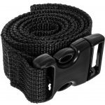Popruh Wisport se zapínací sponou 20 mm - black