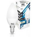 INQ LED žárovka , E14svíč.7W B37, Teplá bílá