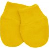 Kojenecká rukavice Zimní fleecové rukavičky žluté