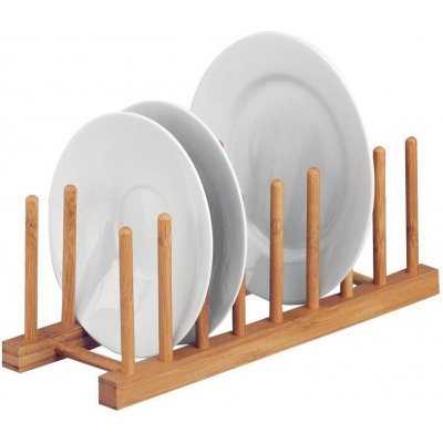 Zeller Stojan na talíře, organizér,100% bambus, ZELLER – Hledejceny.cz