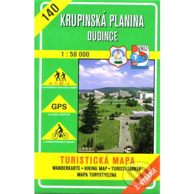 Krupinská planina - Dudince - turistická mapa č. 140 - Kolektív autorov