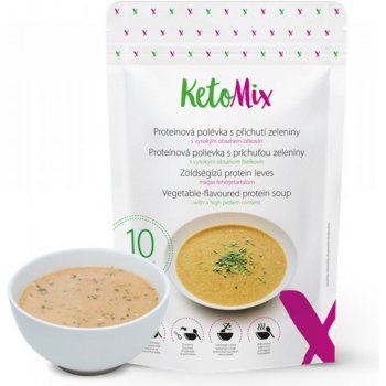 KetoMix Proteinová polévka s příchutí zeleniny 10 porcí 300 g