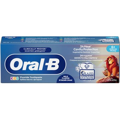 Oral B pro děti Kids Fluoride 60 ml – Hledejceny.cz