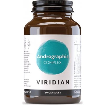 Viridian Andrographis Complex 60 kapslí – Hledejceny.cz