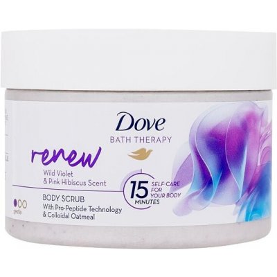 Dove tělový peeling Bath Therapy Renew 295 ml – Zboží Mobilmania