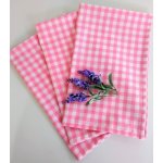 VERATEX Utěrka kanafas 45x70cm růžové srdíčko – Zboží Dáma