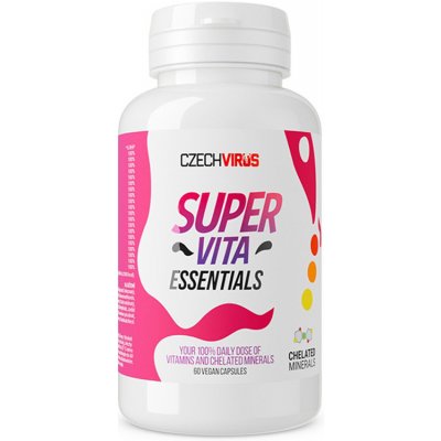 Czech Virus SuperVita Essentials 60 kapslí – Hledejceny.cz