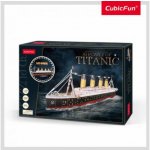 CubicFun 3D puzzle Svítící Titanic 266 ks – Zbozi.Blesk.cz