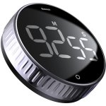 Minutka Baseus černá otočný elektronický časovač – Zboží Mobilmania