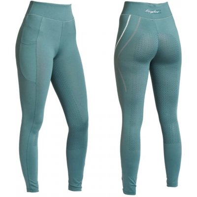 Kingsland Jeggings Karina Full Grip dámské green sea pine – Zbozi.Blesk.cz