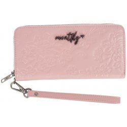 dámská Meatfly Leila Premium Leather Wallet 23/24 Dusty Rose
