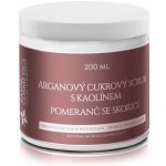 Zahir cosmetics Arganový cukrový scrub s kaolínem 200 ml – Zboží Dáma