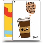 Picasee silikonový Apple iPad 10.2" 2019 7. gen Cute coffee čiré – Zboží Mobilmania