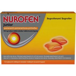 NUROFEN JUNIOR POMERANČ POR 100MG CPS MDM 12