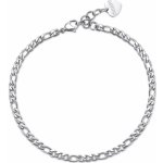 S`Agapõ Nadčasový ocelový řetízkový náramek na kotník chunky SHK17 – Zboží Mobilmania