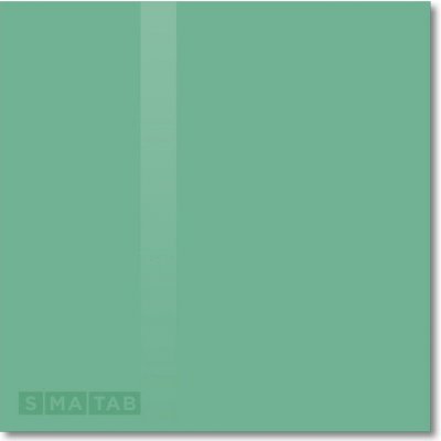 Smatab® Zelená veronesova skleněná pracovní a kancelářská tabule - 35 × 35 cm – Zboží Mobilmania